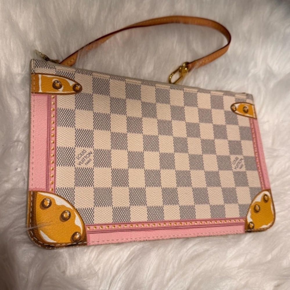 LV Summer Trunk Pouch/Wristlet - Picture 12 of 14